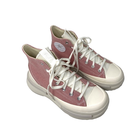 Converse Run Star Legacy CX High Top Canvas Pink Women's Size Sneakers A00873C - Picture 5 of 9
